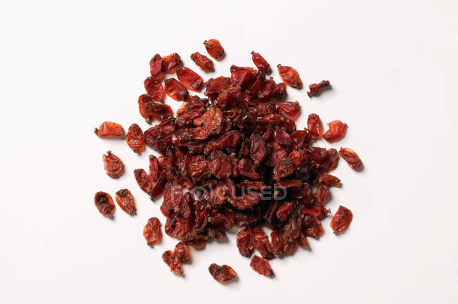 Dried barberry berries — Stock Photo