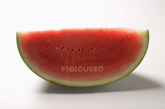 Slice of fresh watermelon — Stock Photo