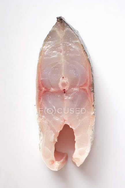 Fresh Sea bass cutlet — Stock Photo