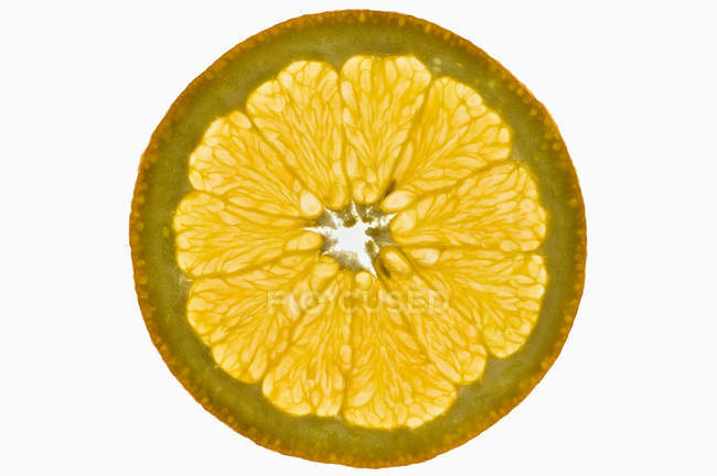 Свежий кусочек апельсина — стоковое фото