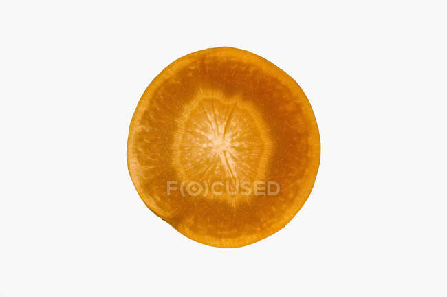 Slice of fresh carrot — Stock Photo