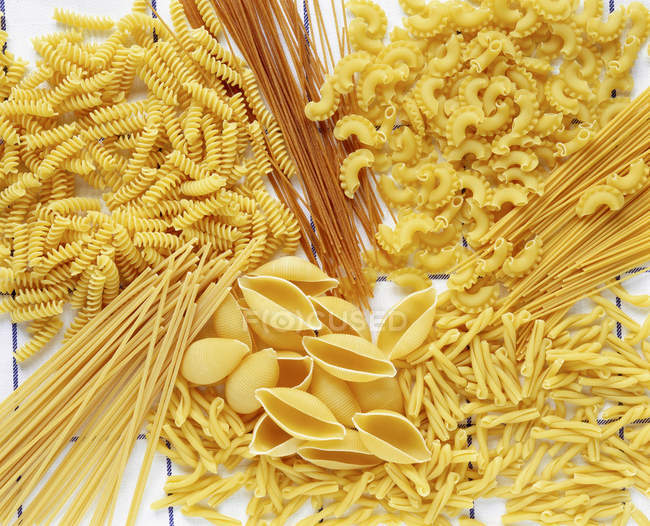 Assorted Noodles and pasta — Stock Photo
