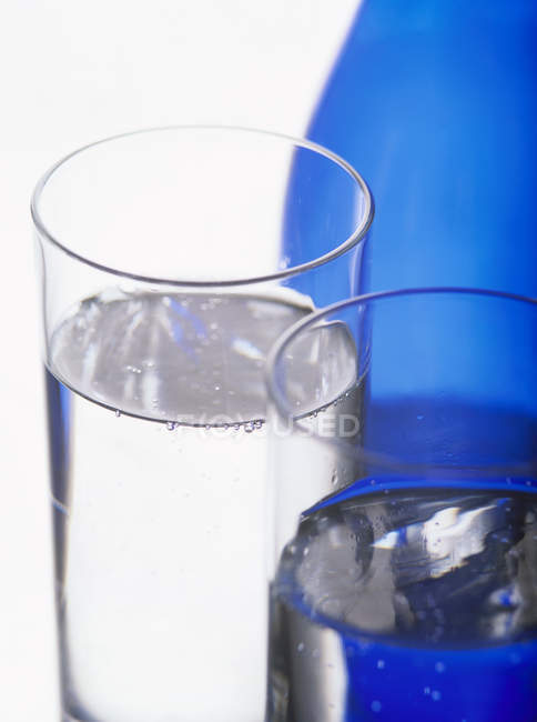 Two glasses of water — Stock Photo