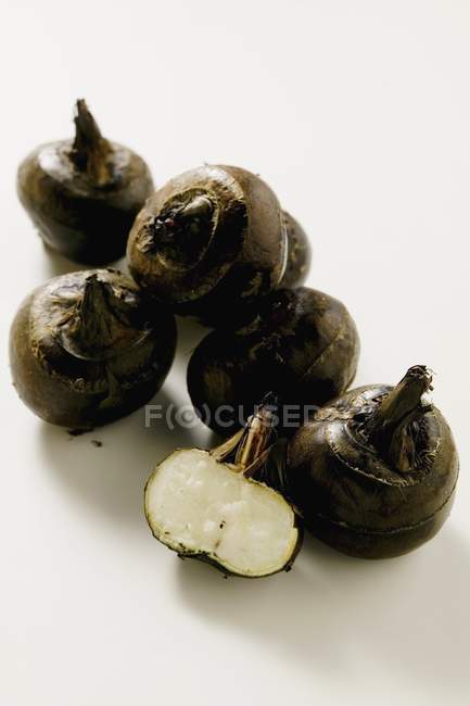 Fresh water chestnuts — Stock Photo