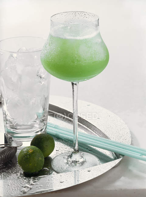 Cocktail de veneno verde — Fotografia de Stock