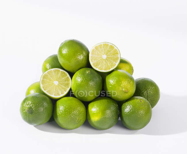 Fresh Ripe Limes — Stock Photo