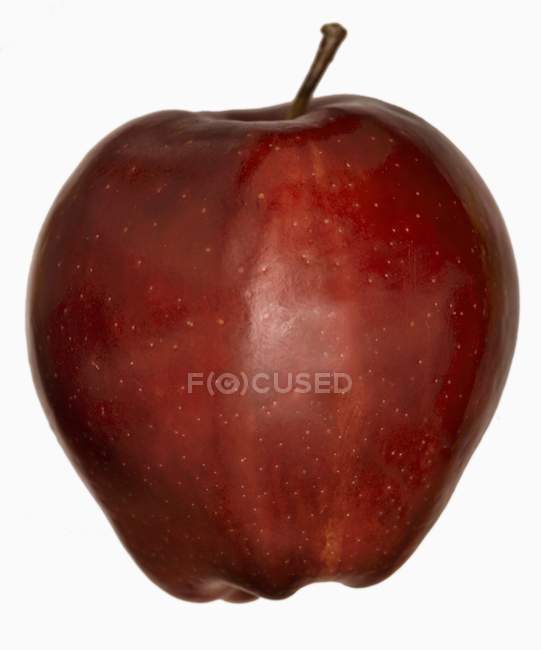 Pomme rouge délicieuse — Photo de stock