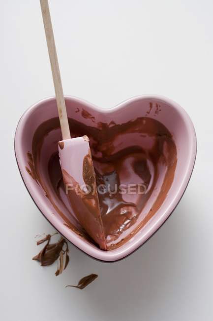Heart shaped bowl — Stock Photo