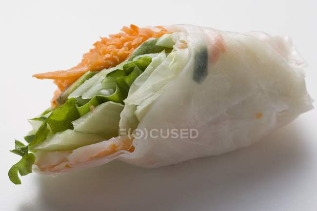 Rollo de papel de arroz vietnamita - foto de stock