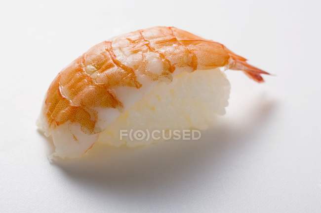 Ebi nigiri à la crevette royale — Photo de stock