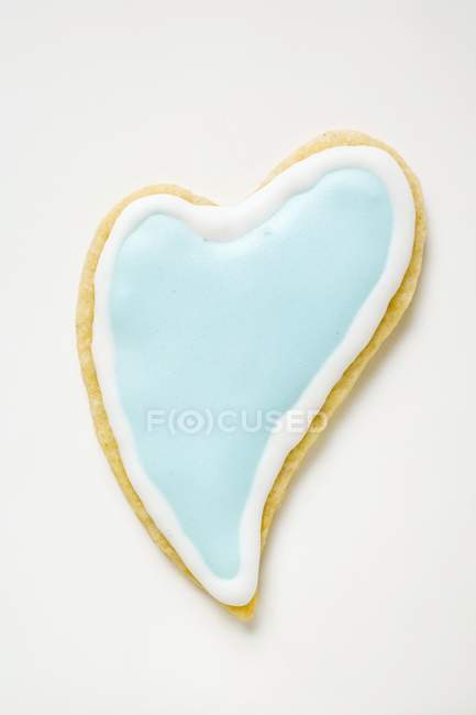 Biscuit en forme de cœur — Photo de stock