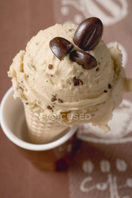 Crème glacée Stracciatella — Photo de stock