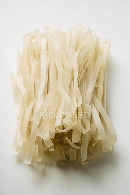 Primer plano de fideos de arroz - foto de stock