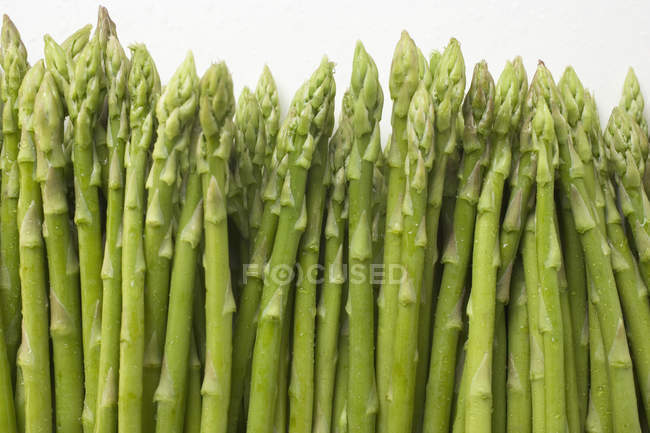 Green Asparagus texture — Stock Photo