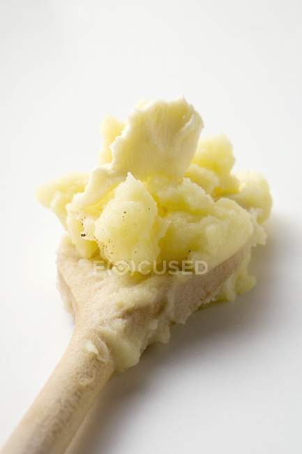 Mashed potato with butter — Stock Photo