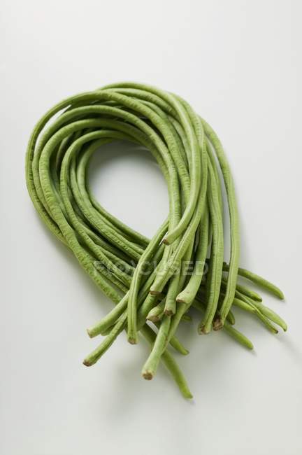 Several asparagus beans — Stock Photo