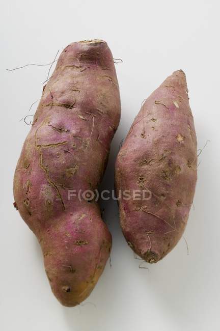 Duas batatas doces — Fotografia de Stock