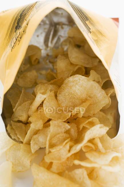 Chips de pommes de terre frites — Photo de stock
