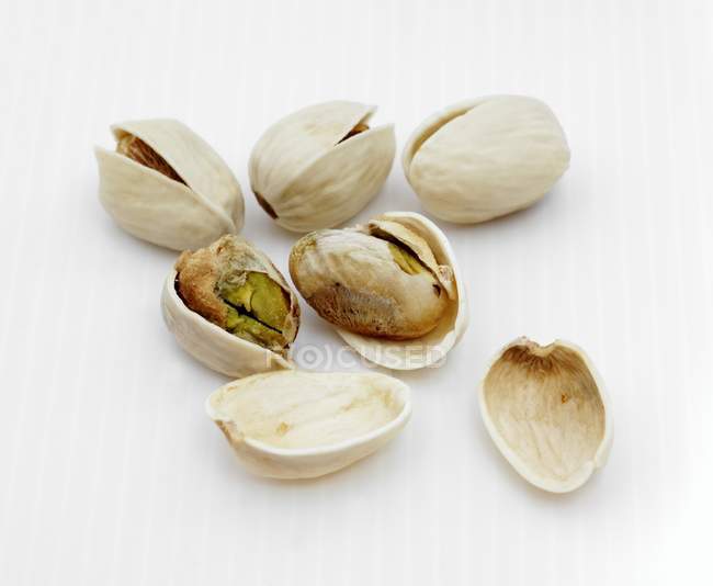 Toasted pistachios with shells — Stock Photo