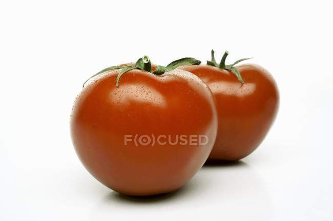 Frische reife rote Tomaten — Stockfoto