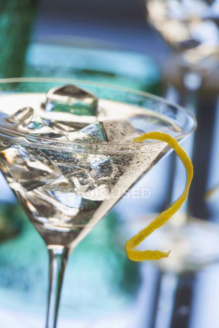 Gin-tini-Cocktail — Stockfoto