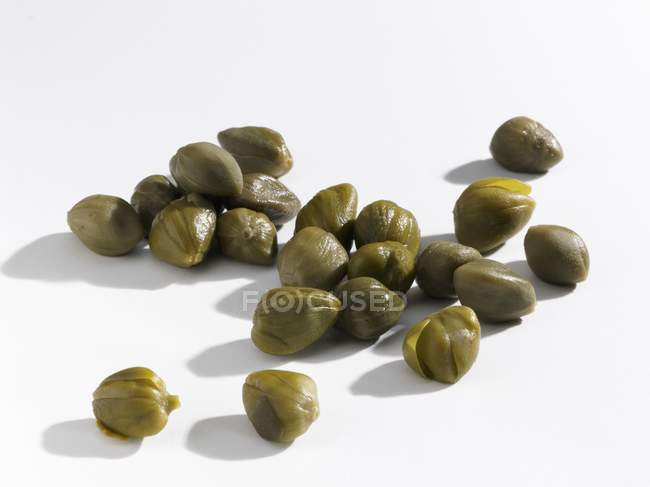 Heap of pickled Capers — Stock Photo