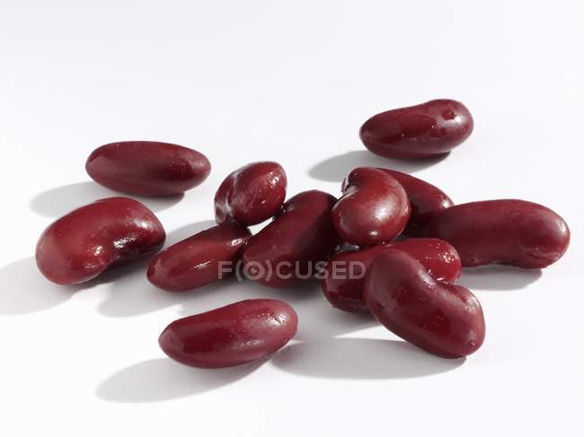 Frijoles rojos cocidos - foto de stock