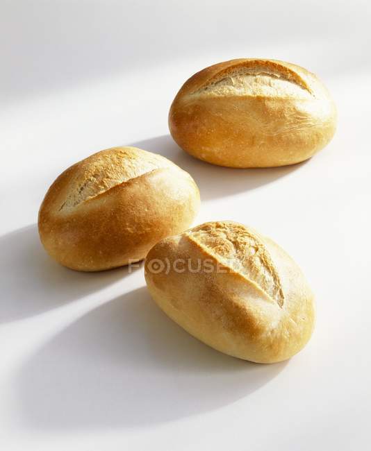 Булочки с хлебом — стоковое фото