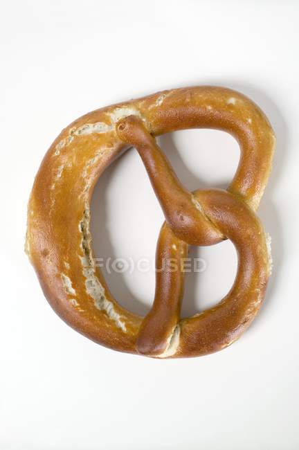 Salted soft pretzel — Stock Photo