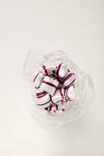 Bonbons à la menthe cerise — Photo de stock