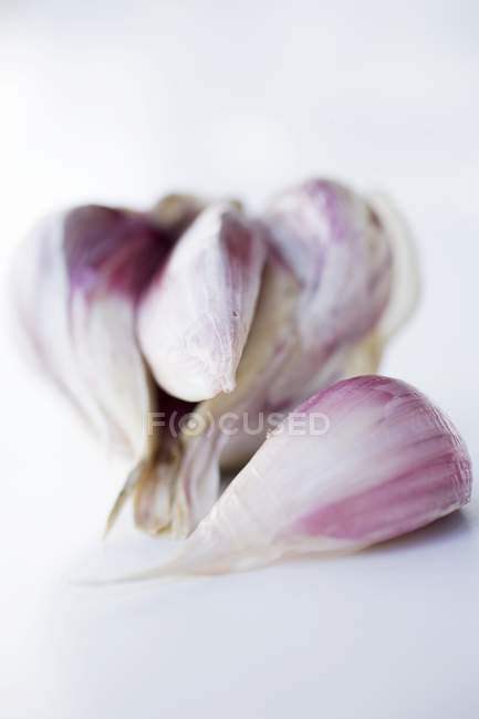 Garlic bulb and cloves — Stock Photo