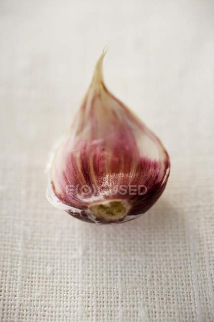 Clove of fresh garlic — Stock Photo