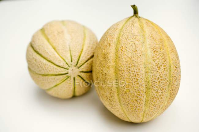 Melons de cantaloup frais mûrs — Photo de stock