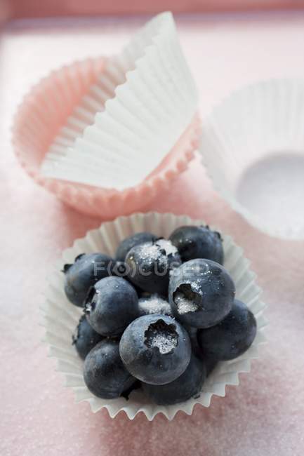 Fresh ripe blueberries — Stock Photo