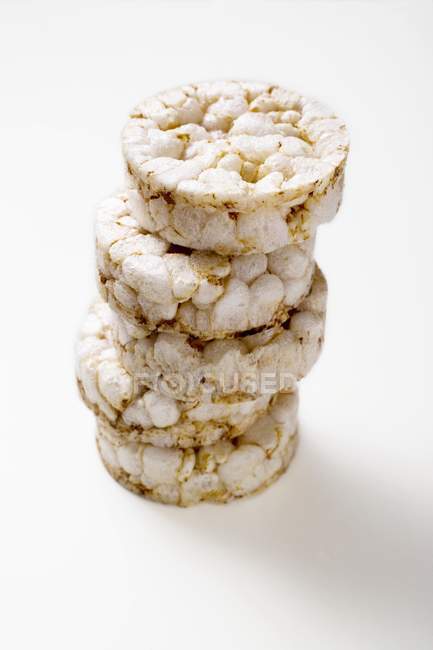 Pile of rice cakes — Stock Photo