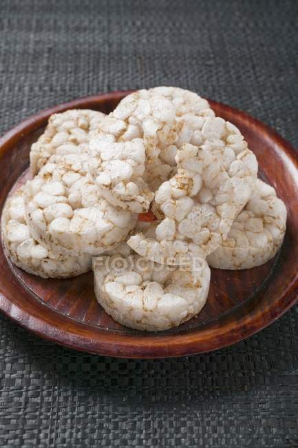 Bunch of rice cakes — Stock Photo