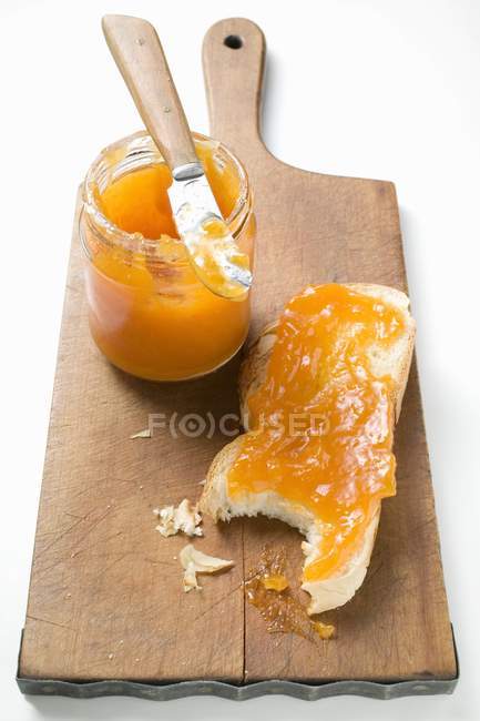 Slice of bread plait — Stock Photo