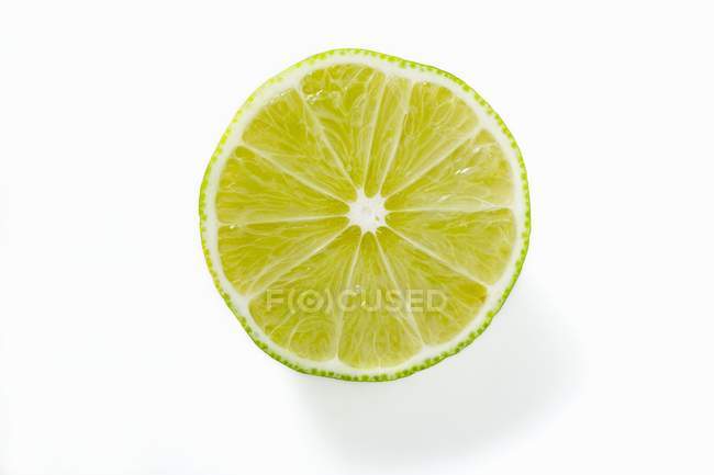 Green Half lime — Stock Photo