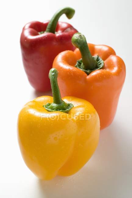 Fresh ripe peppers — Stock Photo