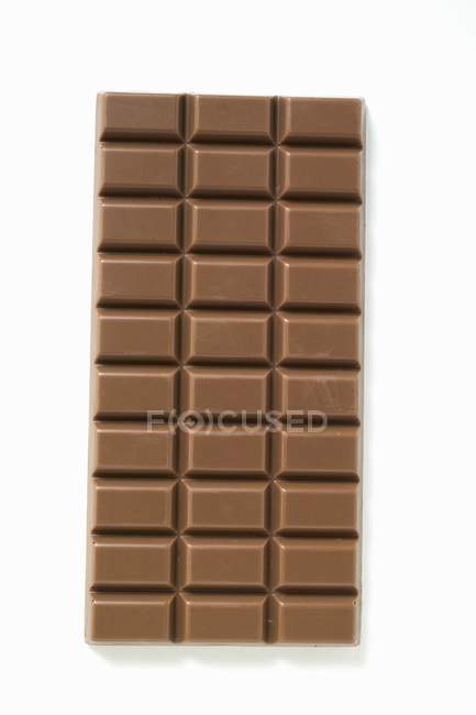 Bar of milk chocolate — Stock Photo