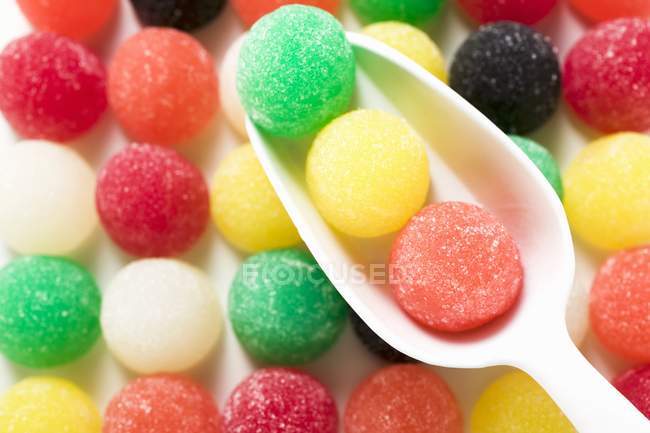 Bonbons en gelée colorée — Photo de stock