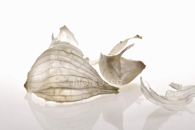 Fresh Garlic cloves — Stock Photo