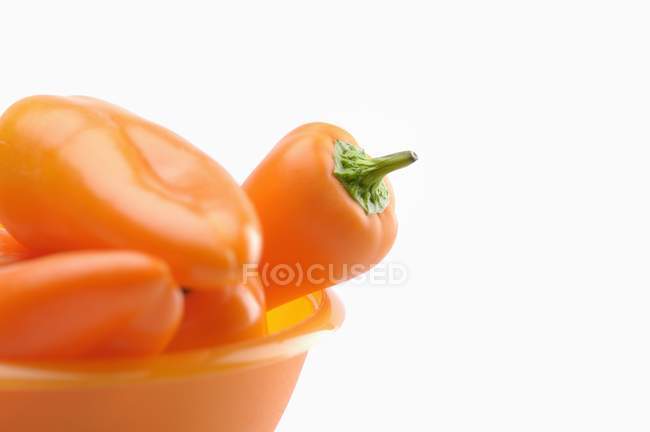 Orangenreife Paprika — Stockfoto