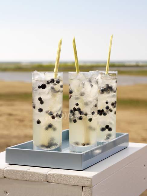 Lemongrass splash cocktail — Stock Photo