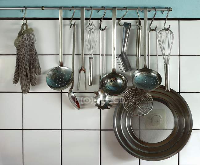 Vários utensílios de cozinha — Fotografia de Stock