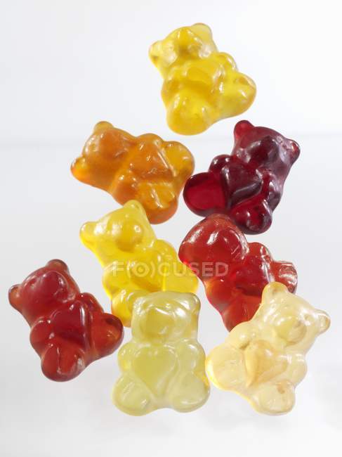 Vários ursos gummi — Fotografia de Stock