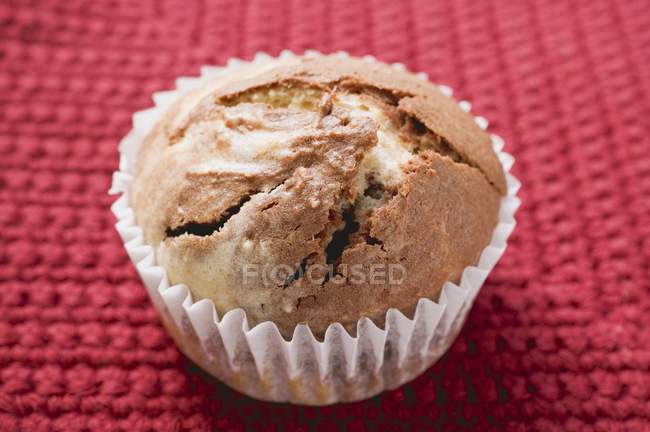 Cioccolato e muffin alla vaniglia — Foto stock