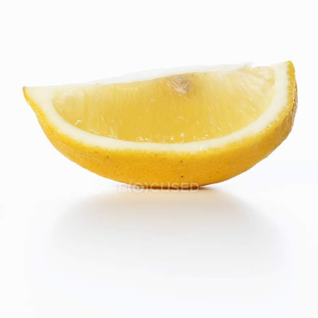 Свіжого лимона клин — стокове фото