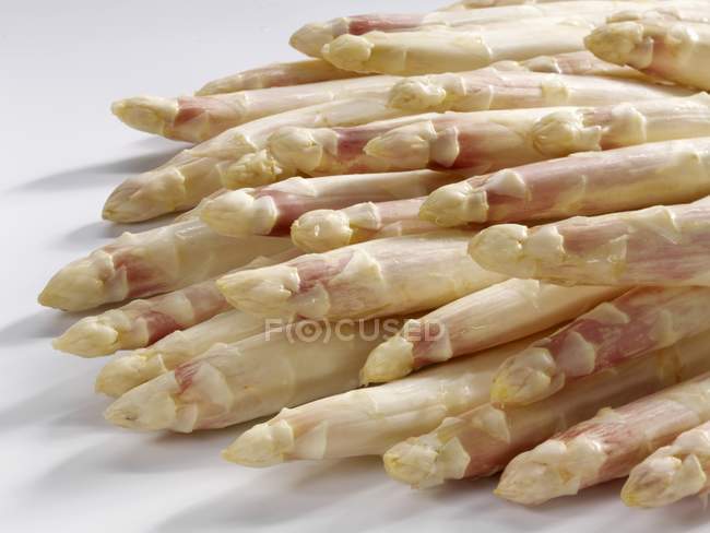 Rami bianchi di asparagi — Foto stock