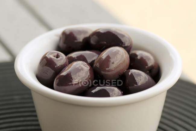 Black Kalamata olives — Stock Photo
